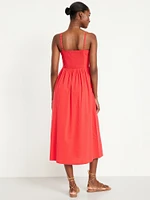 Fit & Flare Midi Dress
