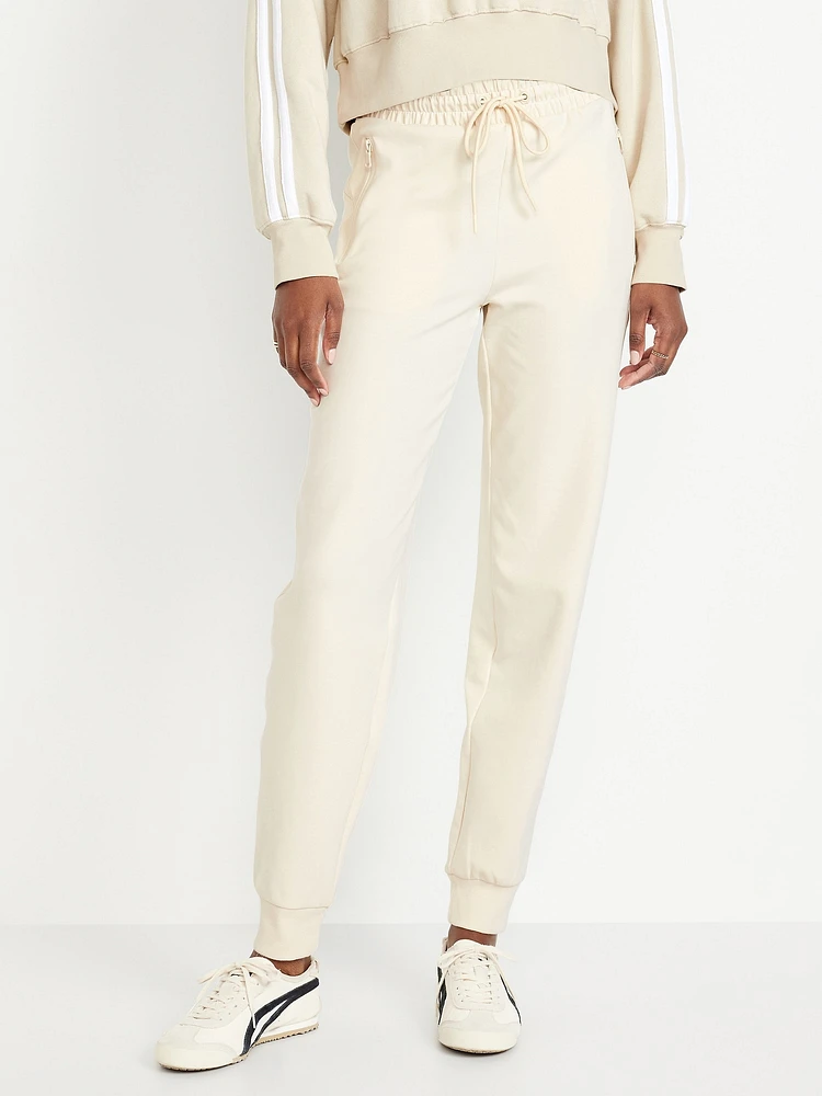 High-Waisted Dynamic Fleece Jogger Sweatpants
