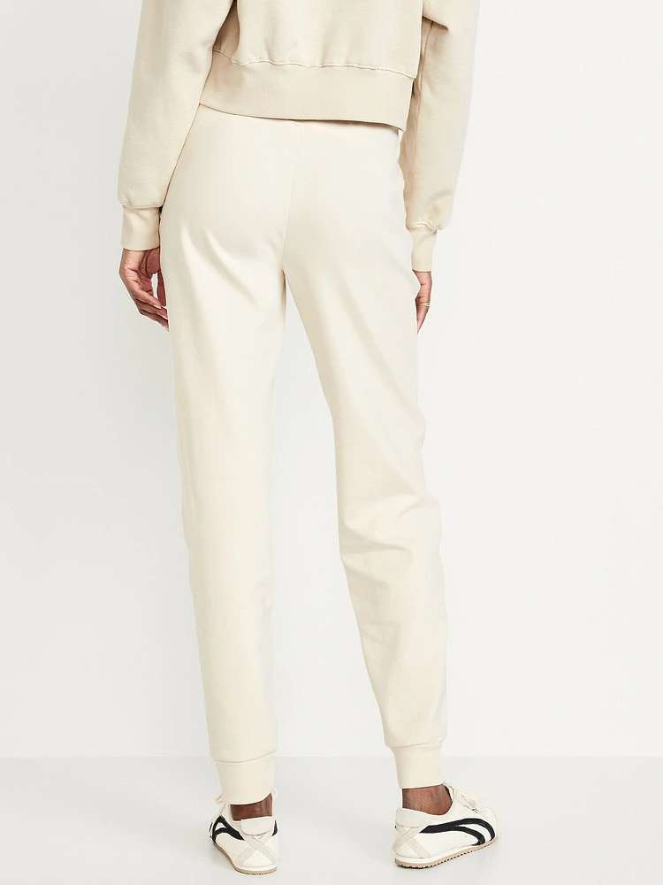 High-Waisted Dynamic Fleece Jogger Sweatpants