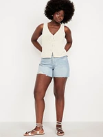 Curvy High-Waisted OG Jean Shorts -- 5-inch inseam