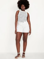 Curvy High-Waisted OG Jean Shorts -- 5-inch inseam