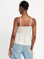 Sleeveless Crochet Top
