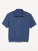 Dynamic Fleece Quarter-Zip Polo