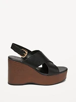 Crisscross Wedge Sandals for Women
