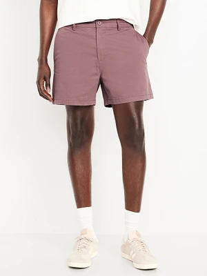 Slim Built-In Flex Rotation Chino Shorts -- 5-inch inseam