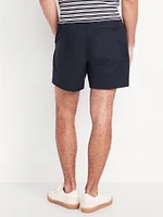Twill Jogger Shorts -- 5-inch inseam