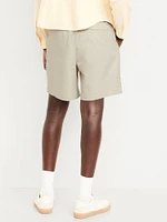 Twill Jogger Shorts -- 5-inch inseam