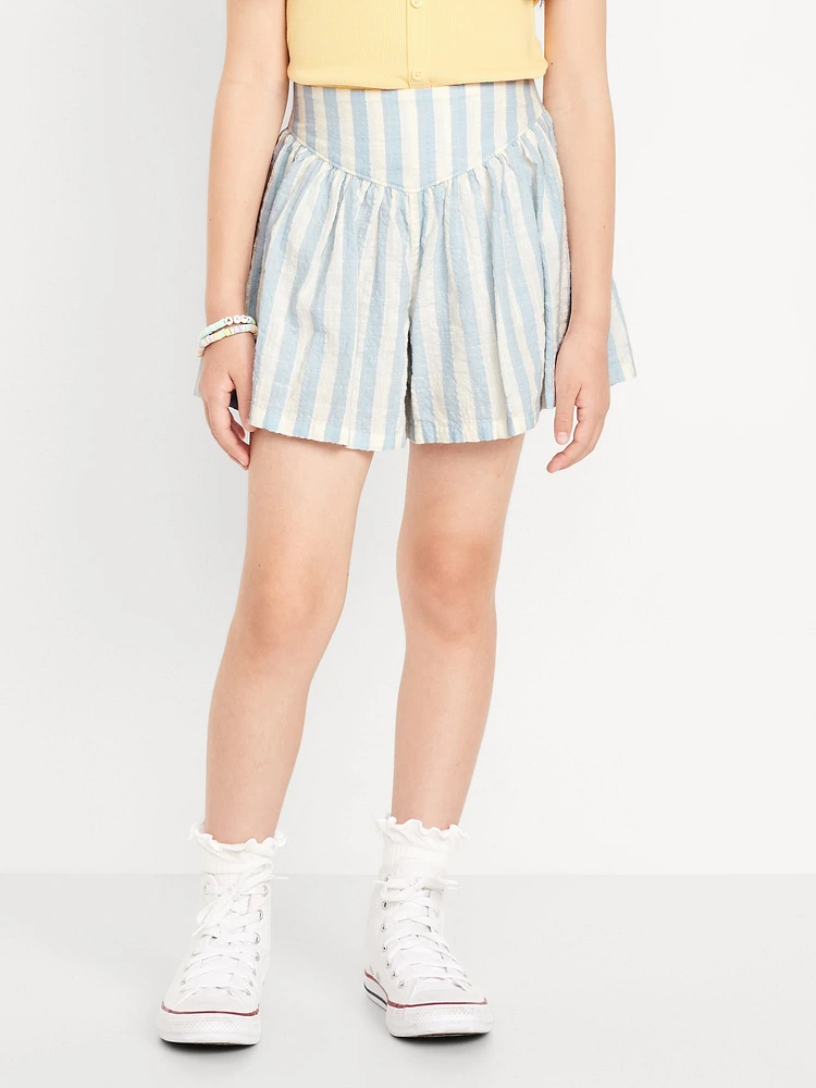 Printed Swing Culotte Shorts for Girls