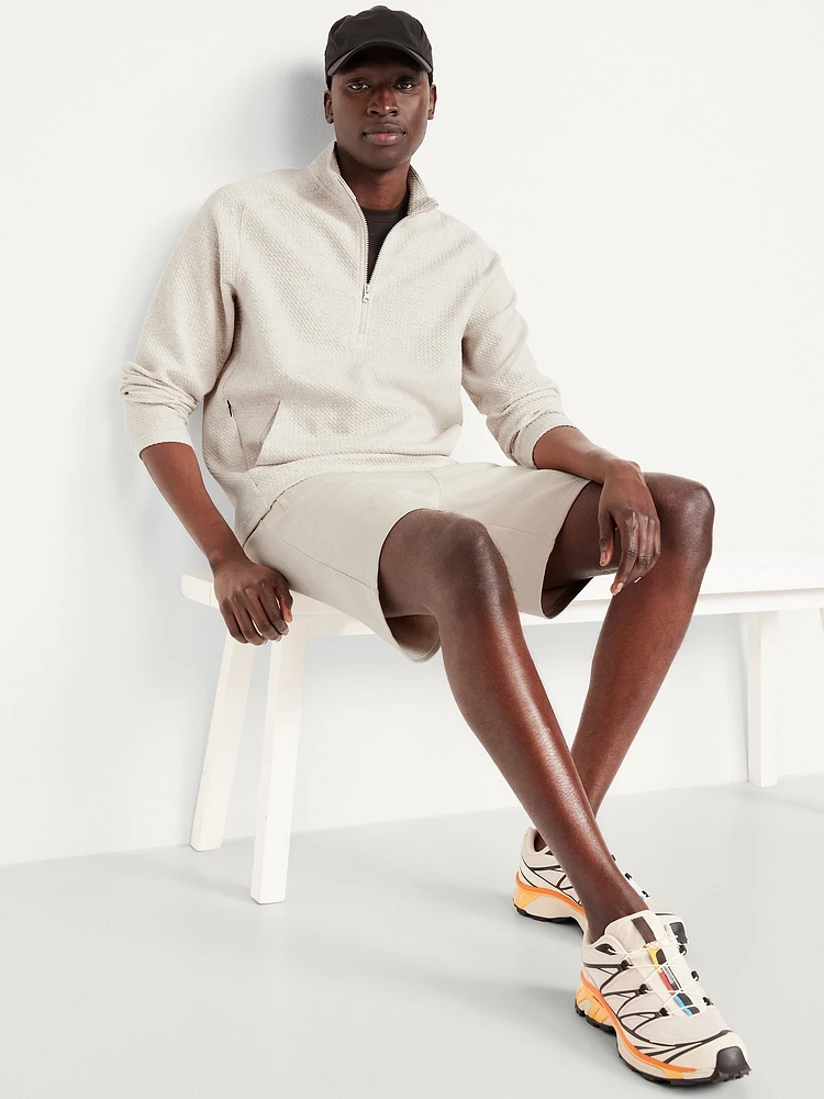 Dynamic Fleece Textured Half Zip