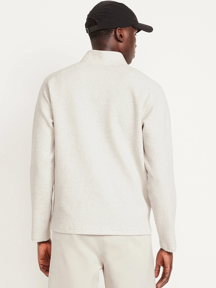 Dynamic Fleece Textured Half Zip