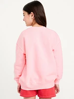 Strawberry Shortcake™ Oversized Graphic Sweatshirt for Girls