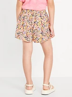 Printed Swing Culotte Shorts for Girls