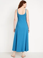 Sleeveless Ribbed Maxi Dress