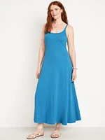 Sleeveless Ribbed Maxi Dress