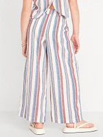 High-Waisted Wide-Leg Pants for Girls