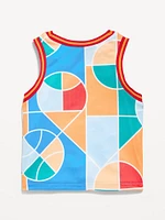 Mesh Graphic Tank Top for Toddler Boys