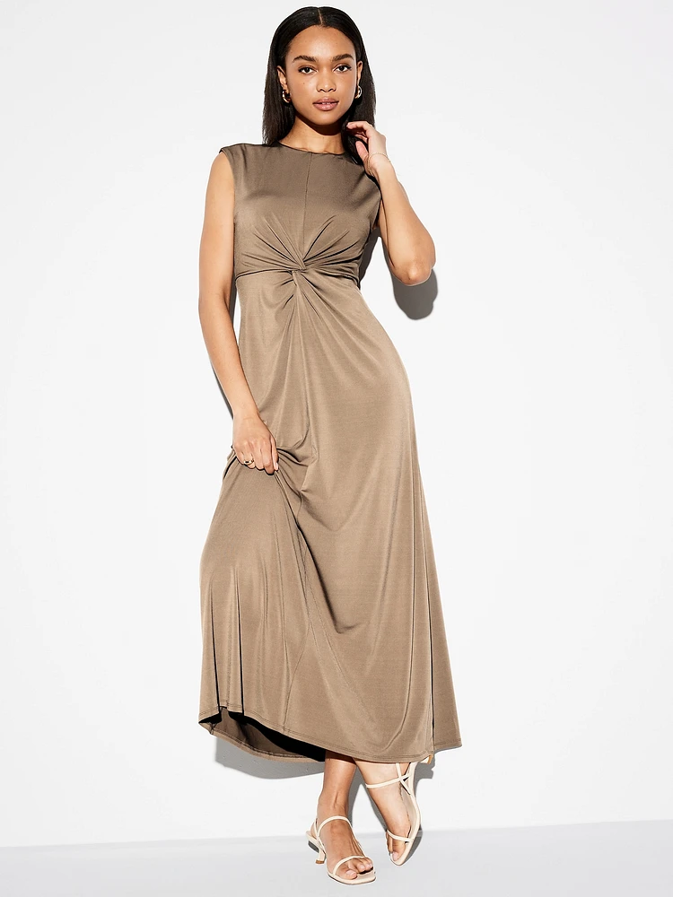The Occasion by Old Navy Twist-Front Maxi Dress