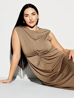 The Occasion by Old Navy Twist-Front Maxi Dress