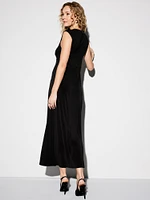The Occasion by Old Navy Twist-Front Maxi Dress