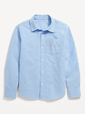 Lightweight Oxford School Uniform Shirt for Boys