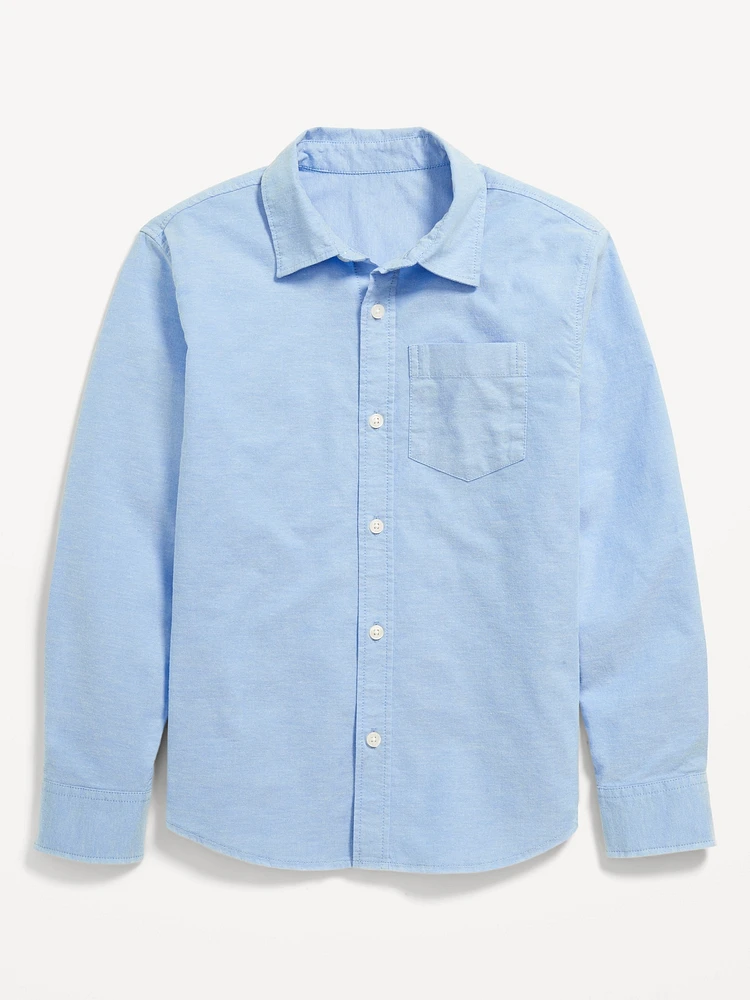 Lightweight Oxford School Uniform Shirt for Boys