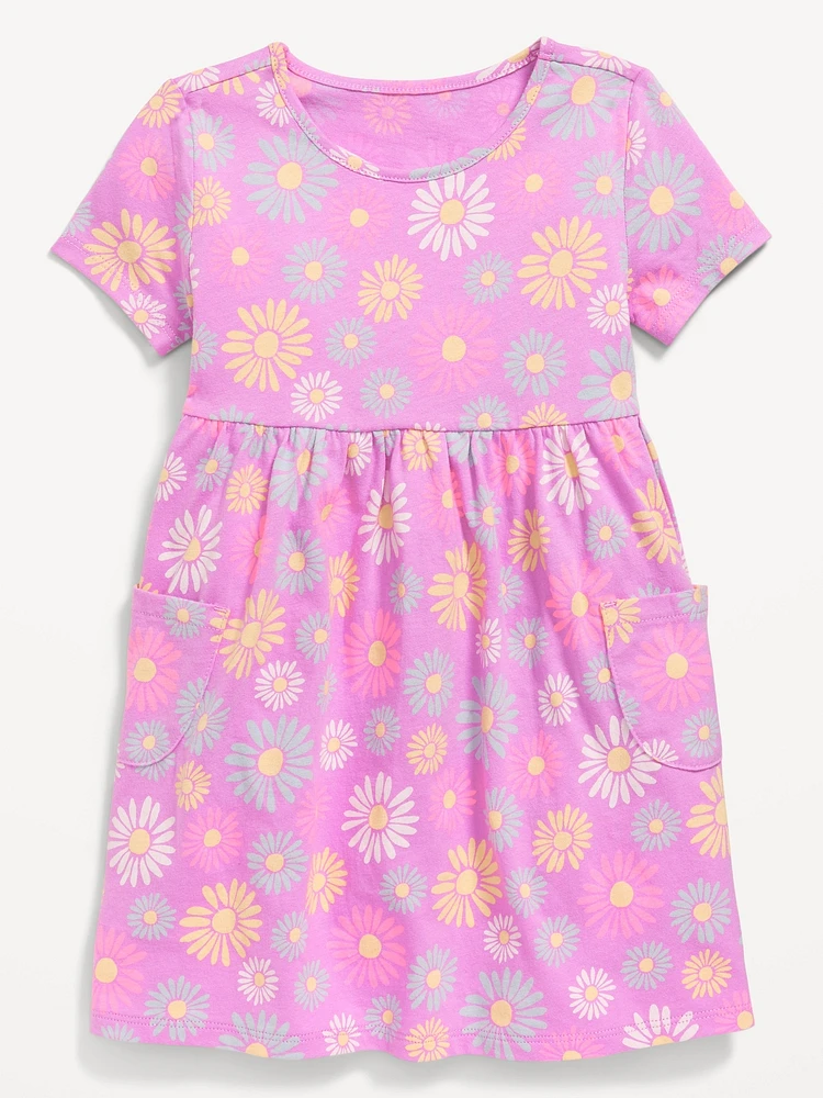 Short-Sleeve Dress for Toddler Girls