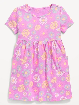 Short-Sleeve Dress for Toddler Girls