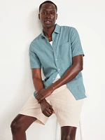 Classic Fit Everyday Linen-Blend Shirt