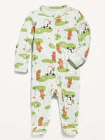 2-Way-Zip Sleep & Play Footed One-Piece for Baby