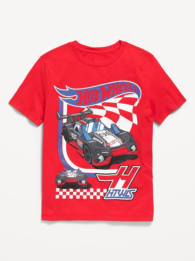 Hot Wheels™ Gender-Neutral Graphic T-Shirt for Kids