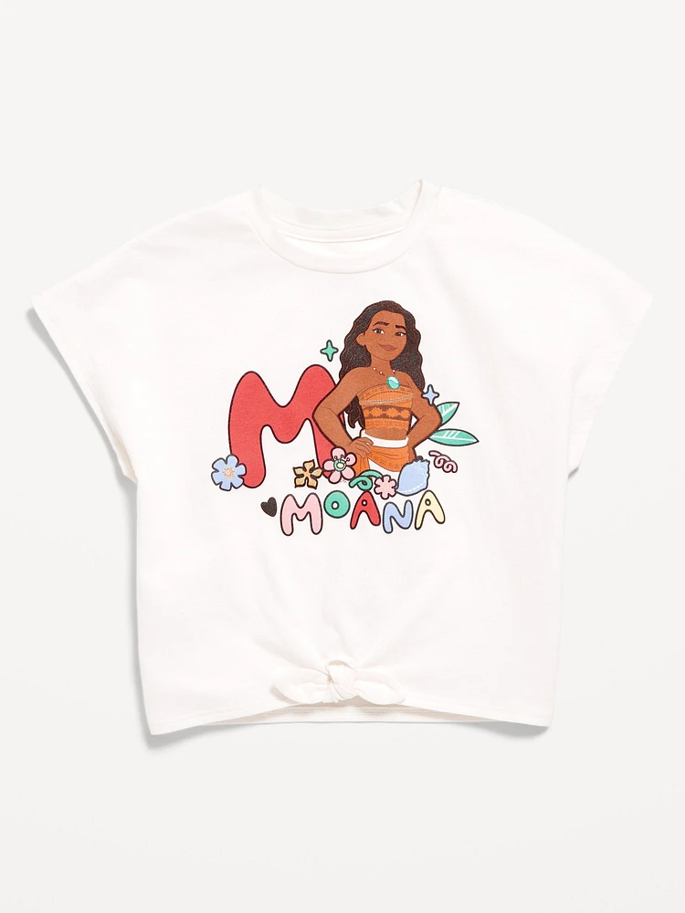 Disney© Graphic Tie-Knot T-Shirt for Toddler Girls