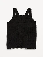 Applique Sweater-Knit Tank Top for Toddler Girls