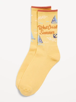 Novelty Crew Socks for Men