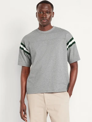 Heavyweight Football-Style T-Shirt