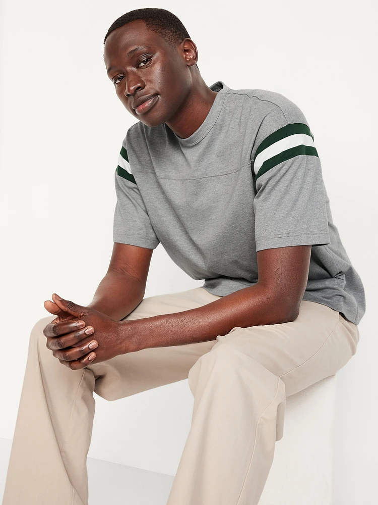 Heavyweight Football-Style T-Shirt