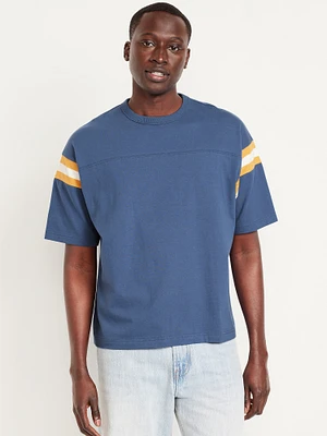 Heavyweight Football-Style T-Shirt