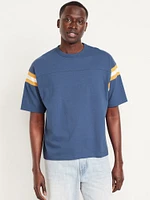 Heavyweight Football-Style T-Shirt