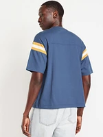 Heavyweight Football-Style T-Shirt