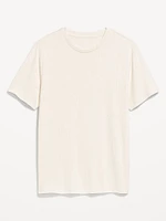 Crew-Neck Ribbed T-Shirt