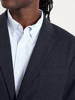 Linen-Blend Blazer