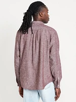 Classic Fit Linen-Blend Shirt