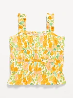Fitted Smocked Tank Top for Girls