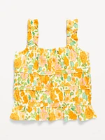 Fitted Smocked Tank Top for Girls