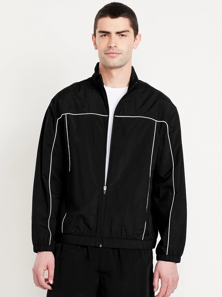 Nylon Track Jacket