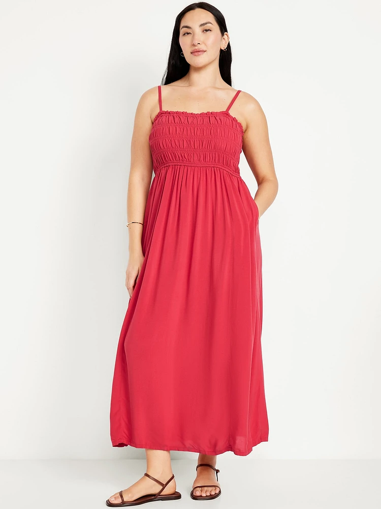 Fit & Flare Sleeveless Maxi Dress
