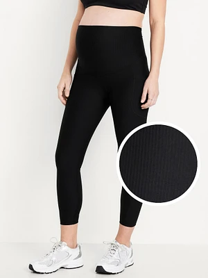 Legging PowerSoft longueur 7/8 à panneau couvrant de maternité