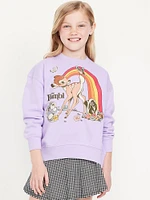 Oversized Graphic Sweatshirt for Girls