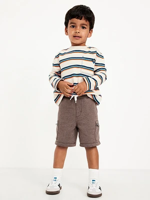 Zip Cargo Fleece Shorts for Toddler Boys