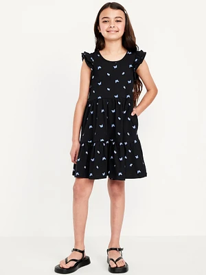 Tiered Swing Dress for Girls