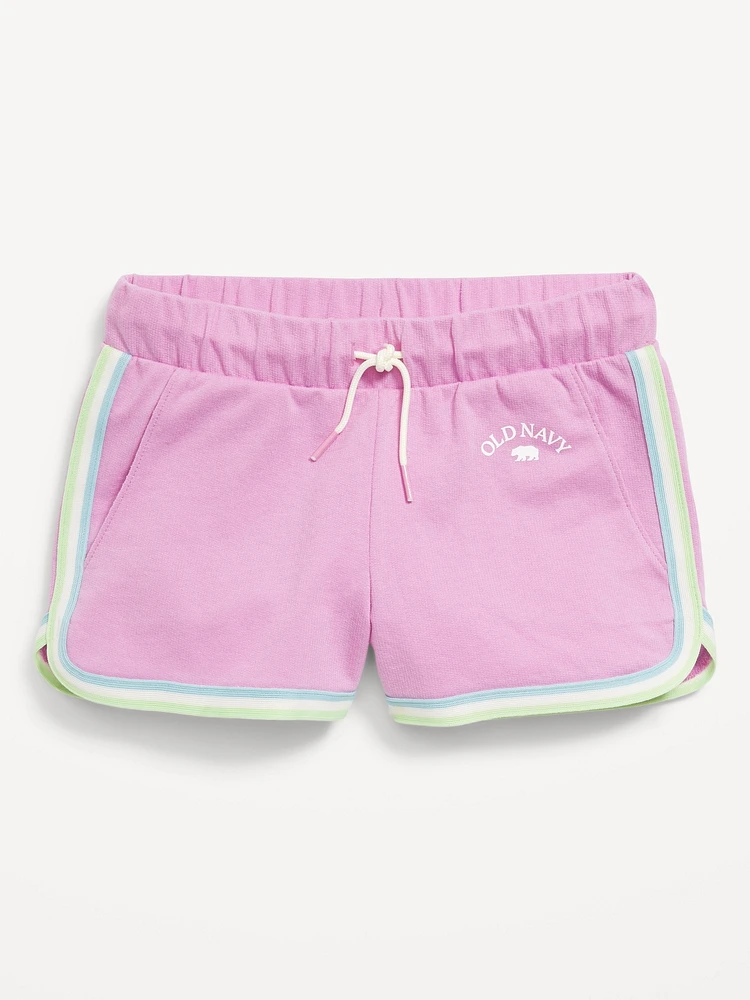 Logo-Graphic Cheer Shorts for Girls
